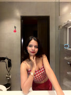 MALKIN TOP- Crop top in Checkered Chanderi Tissue fabric