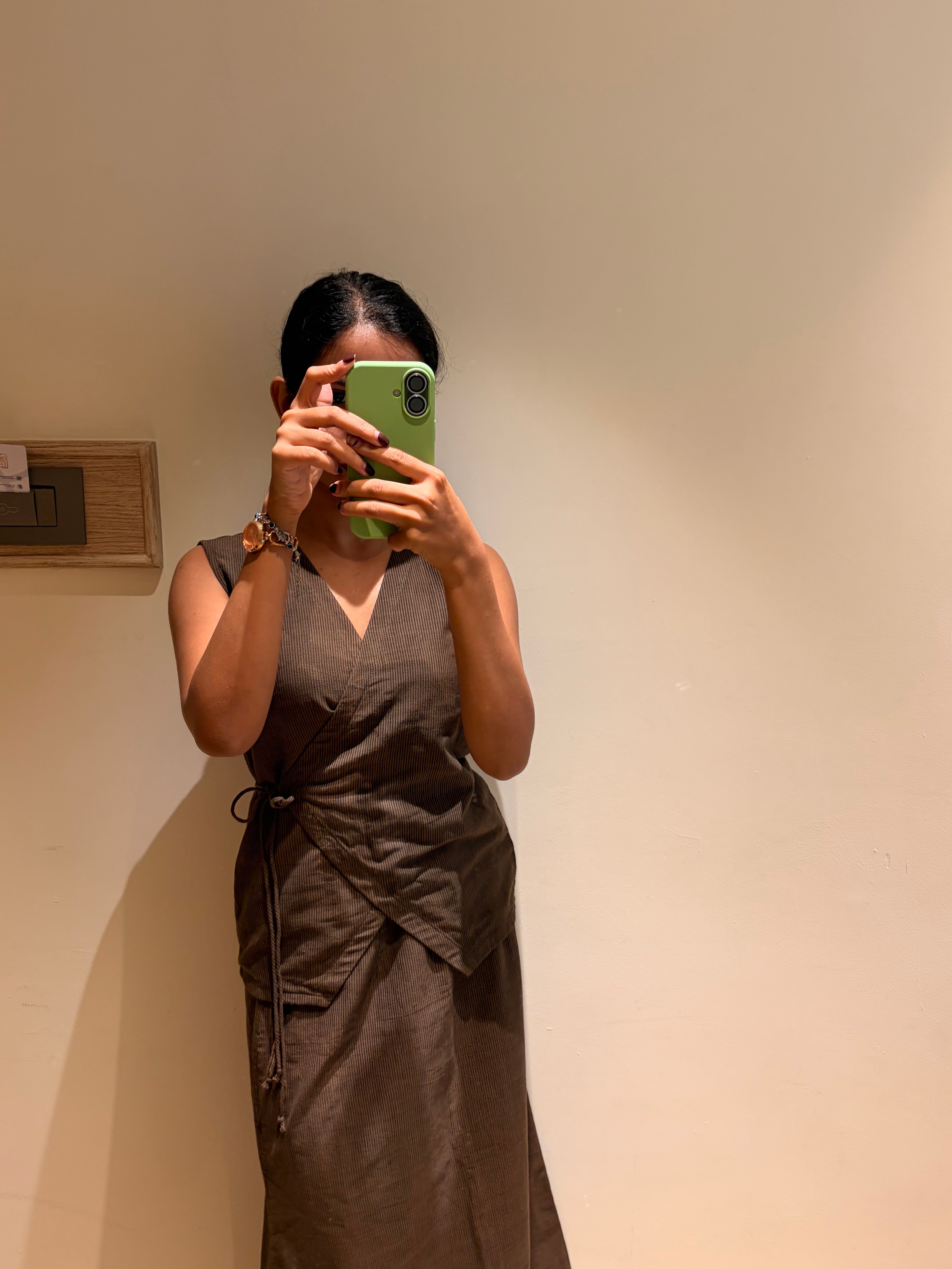 AADYA: The most comfortable Co-ord Set in Mangalagiri Handloom fabric